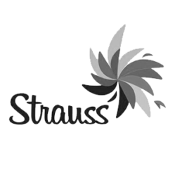 Strauss logo client training