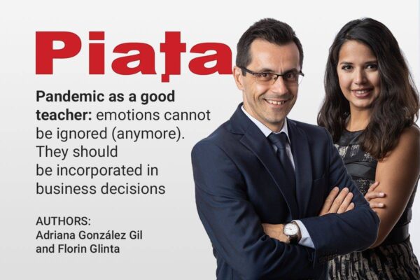 Emotions and pandemic. Adriana Gonzalez Gil and Florin Glinta for Piaza Magazine