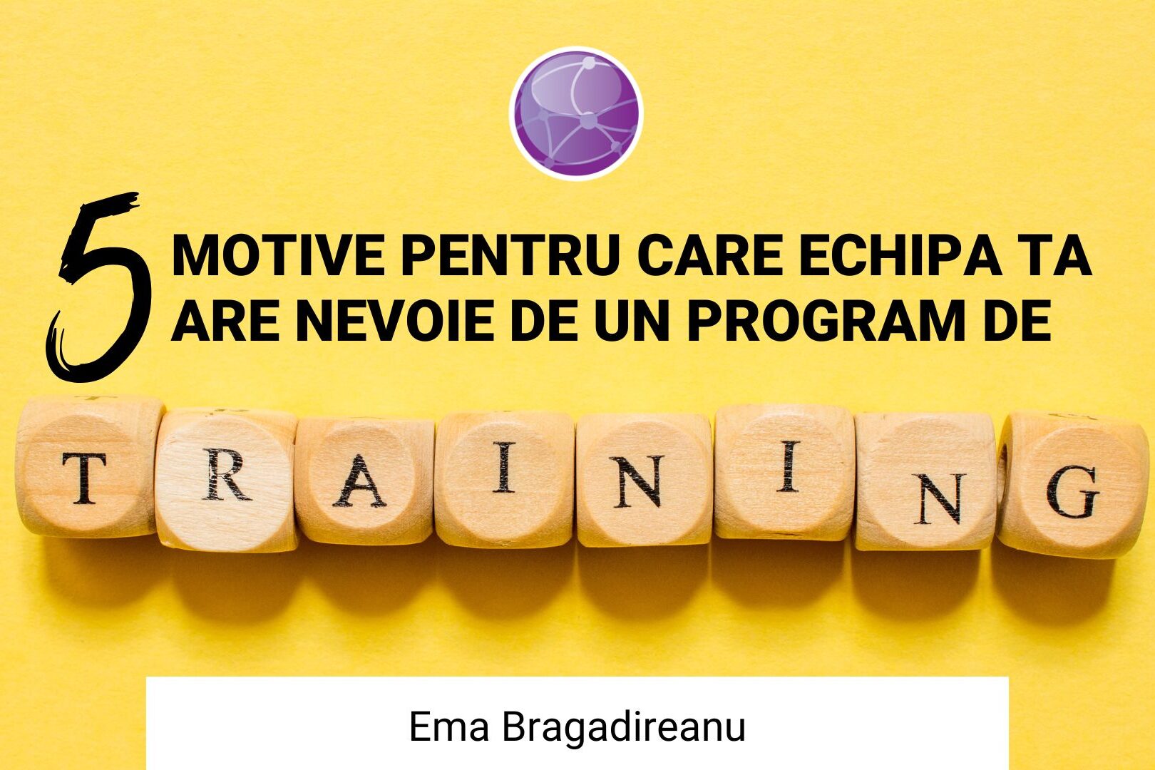 MOTIVE PENTRU CARE ECHIPA TA ARE NEVOIE DE UN PROGRAM DE TRAINING